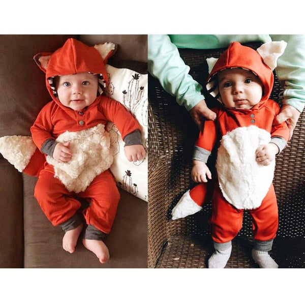 Baby costume piccola volpe dai 6 mesi ai 2 anni