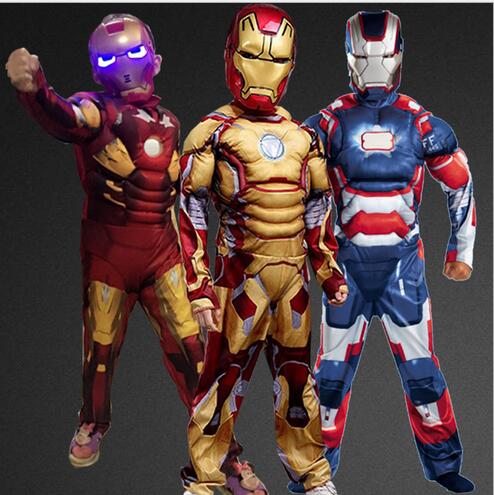 Costume Bambino Iron Man con luci