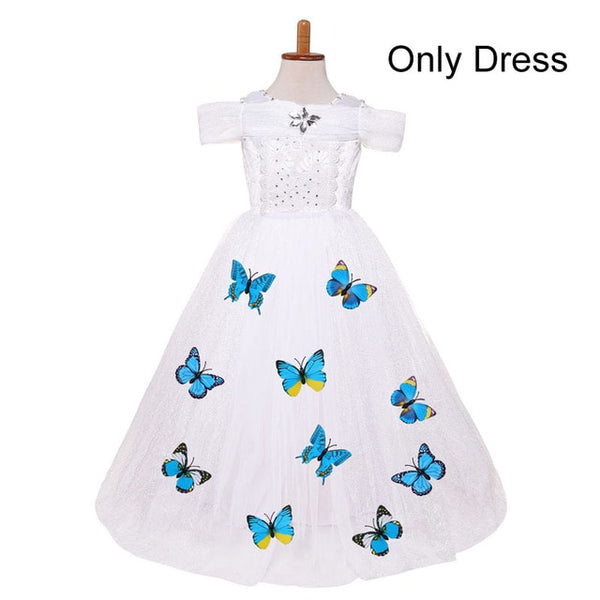 LZH Cinderella Dress Sleeping Beauty Children Fancy Carnival Costume For Kids Aurora Princess Party Dresses For Girls Clothing