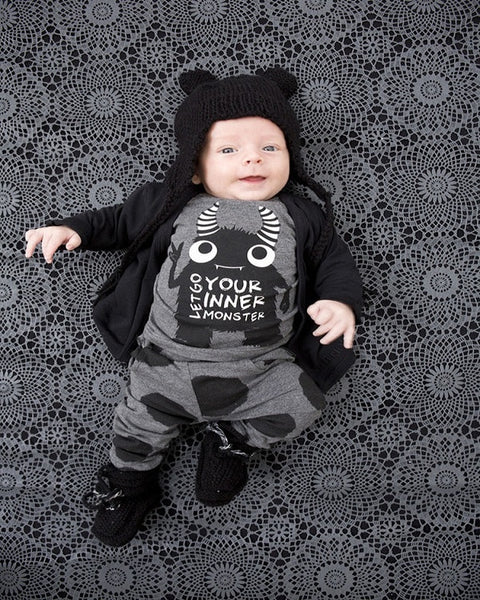 Baby costume neonato da mostriciattolo dai  6 mesi a 2 anni