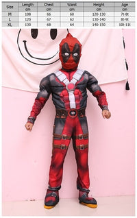 Costume bambino Deadpool cartone animato