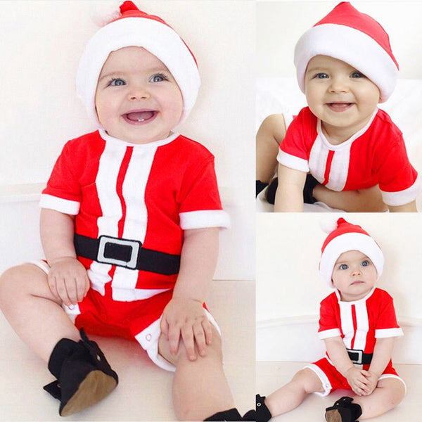 Baby costume da Babbo Natale dai 6 mesi ai 2 anni