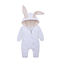 baby costume coniglietto con pupazzetto