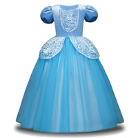 Elsa Dresses For Girls Cinderella Snow White Dress Kids Party Dresses Children Easter Carnival Costume For Girls Princess Dress