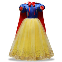 Elsa Dresses For Girls Cinderella Snow White Dress Kids Party Dresses Children Easter Carnival Costume For Girls Princess Dress