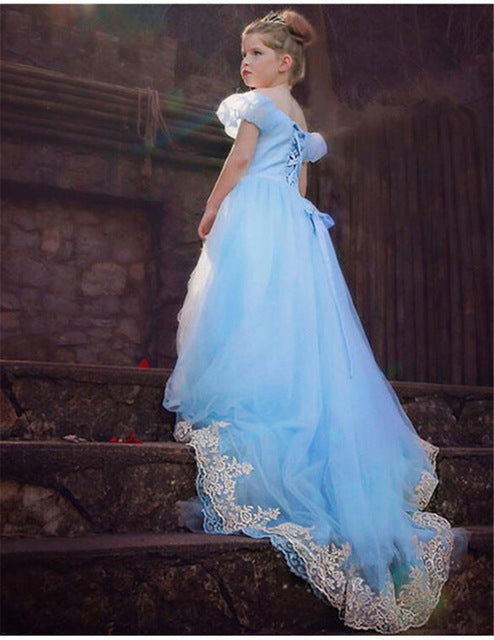 Elsa Dresses For Girls Cinderella Snow White Dress Kids Party Dresses Children Easter Carnival Costume For Girls Princess Dress